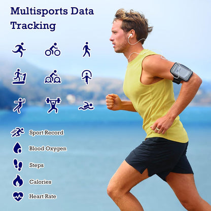 Revolutionary Light Gold Smart Ring Health Tracker - Waterproof Fitness Ring with Heart Rate Monitoring, Sleep Insights, and Air Gesture Control for iOS & Android (Size #12)