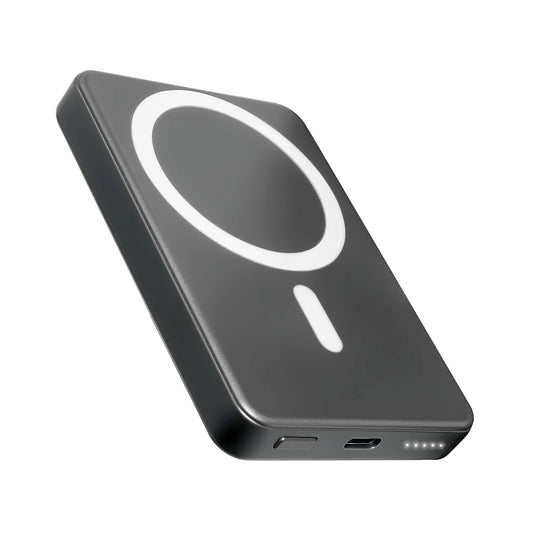 Introducing the Xyst 5000mAh MagSafe Magnetic Wireless Power Bank - Your Ultimate On-the-Go Charging Solution!