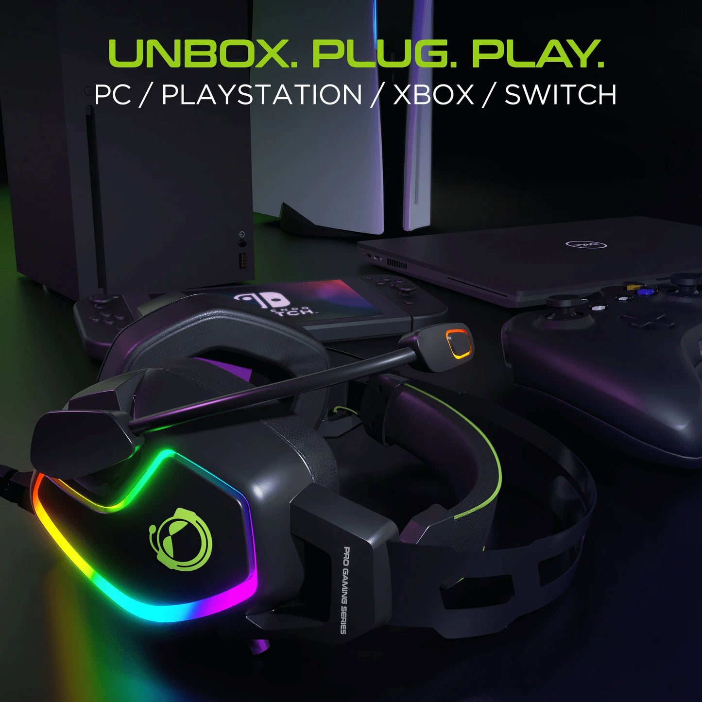 Unleash Your Gaming Potential with the Hypergear Soundrecon Xtreme Pro Multiplatform Gaming Headset