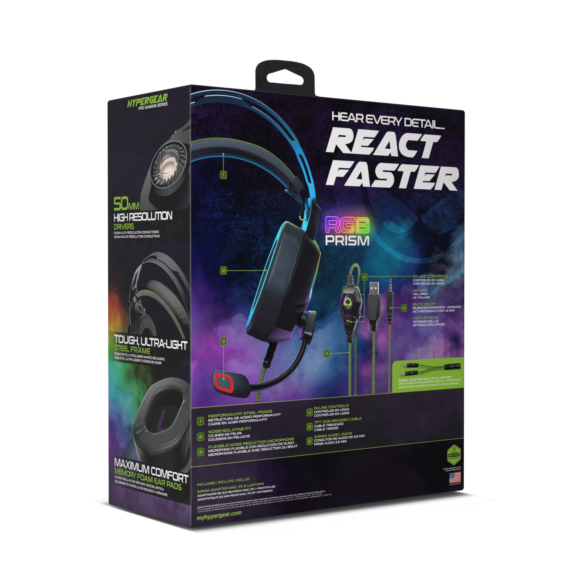 Unleash Your Gaming Potential with the Hypergear Soundrecon Xtreme Pro Multiplatform Gaming Headset