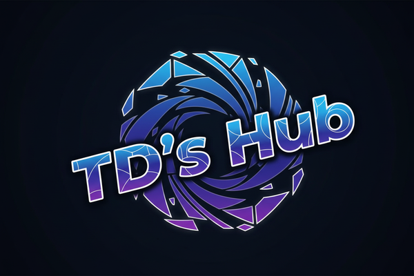 VERY COOL LOGO THAT HAS TDs HUB on it 